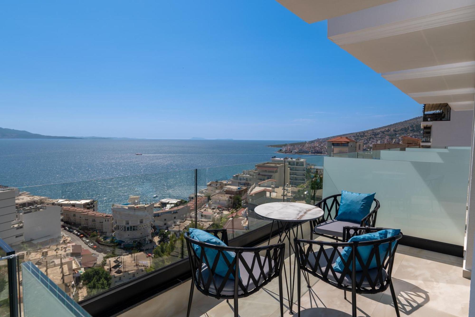 Litan Hotel Sarandë Exteriér fotografie
